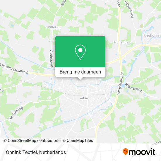 Onnink Textiel kaart