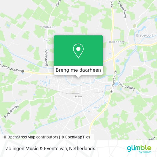 Zolingen Music & Events van kaart