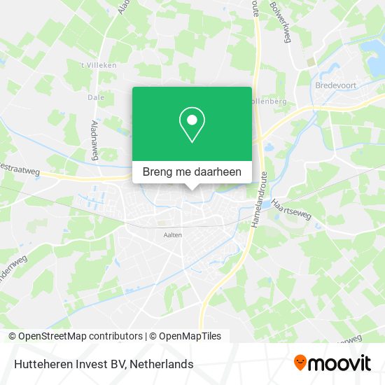 Hutteheren Invest BV kaart