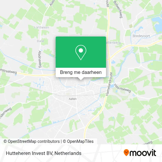 Hutteheren Invest BV kaart