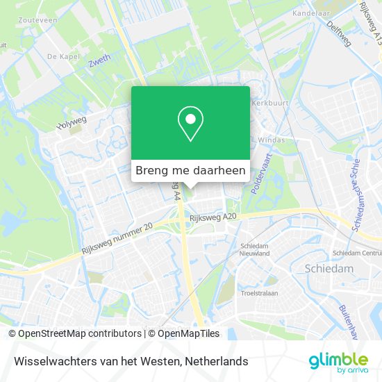 Wisselwachters van het Westen kaart