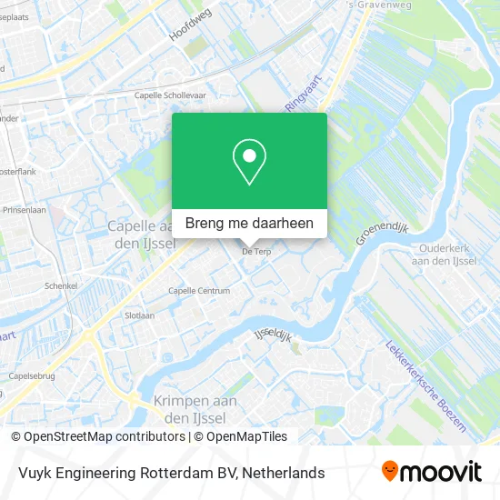 Vuyk Engineering Rotterdam BV kaart