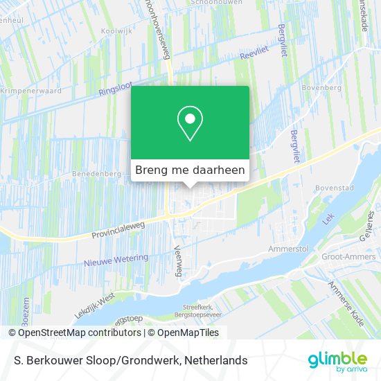 S. Berkouwer Sloop/Grondwerk kaart