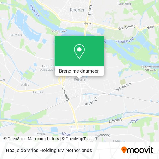 Haaije de Vries Holding BV kaart