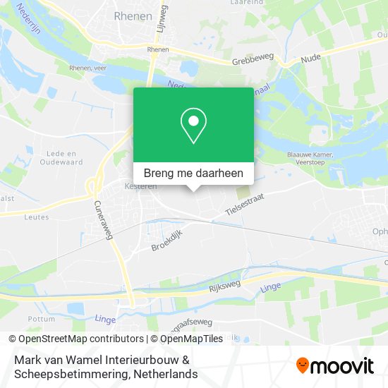 Mark van Wamel Interieurbouw & Scheepsbetimmering kaart