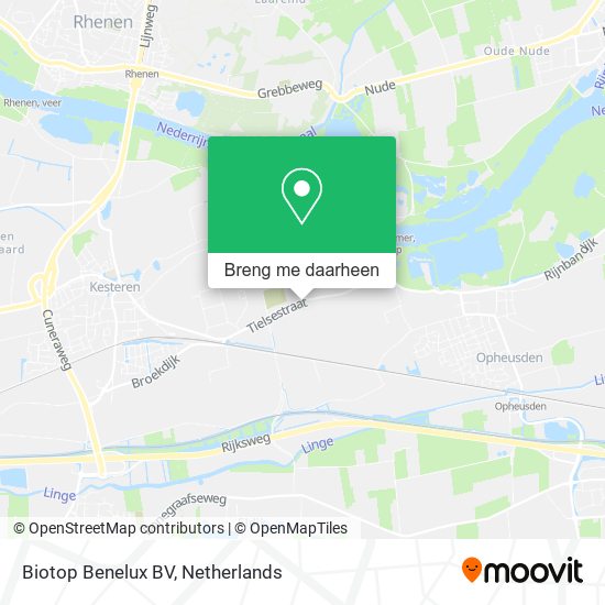 Biotop Benelux BV kaart