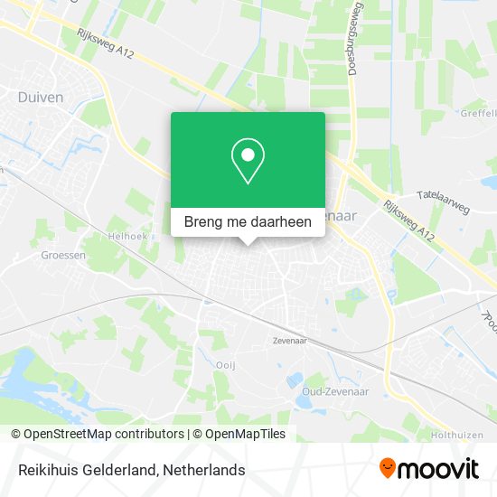 Reikihuis Gelderland kaart