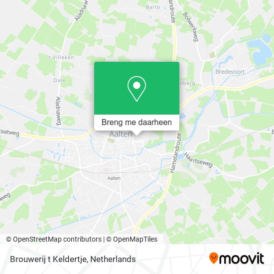 Brouwerij t Keldertje kaart