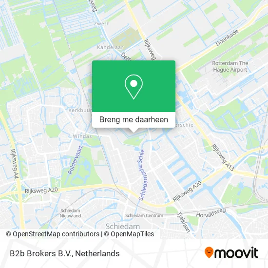 B2b Brokers B.V. kaart