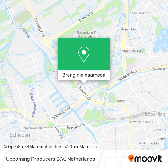 Upcoming Producers B.V. kaart