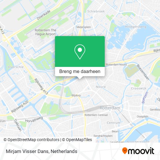Mirjam Visser Dans kaart