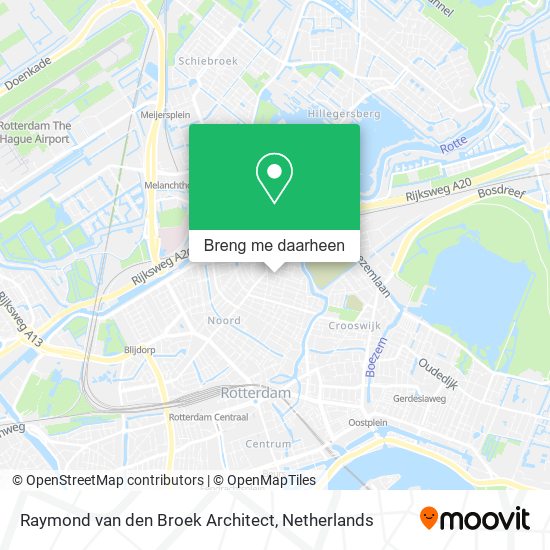 Raymond van den Broek Architect kaart