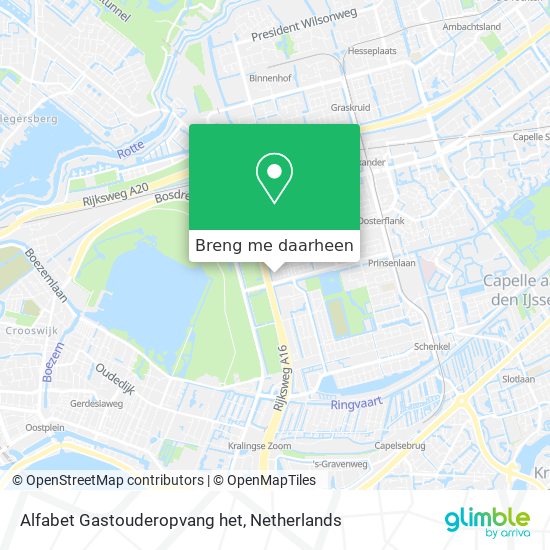 Alfabet Gastouderopvang het kaart