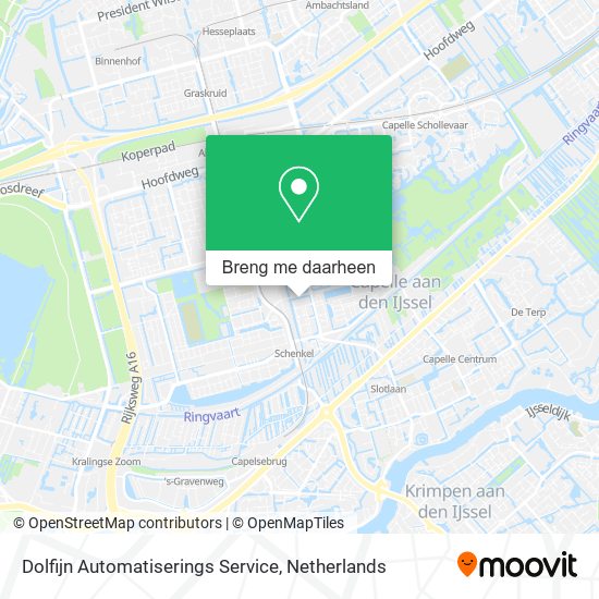 Dolfijn Automatiserings Service kaart