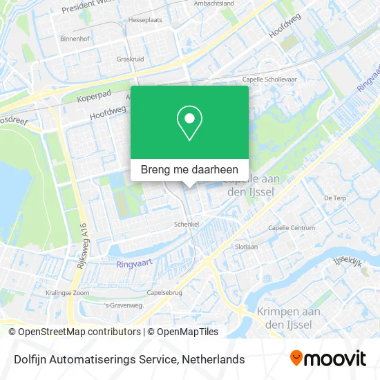 Dolfijn Automatiserings Service kaart