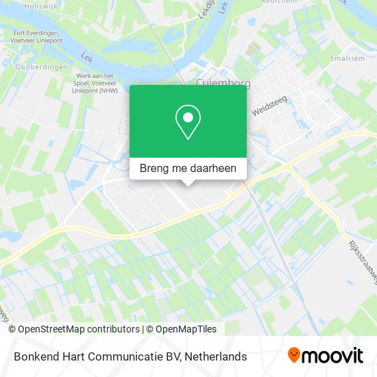 Bonkend Hart Communicatie BV kaart