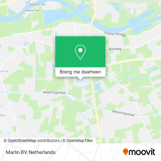 Marlin BV kaart