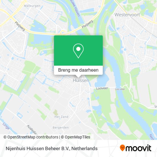Nijenhuis Huissen Beheer B.V. kaart