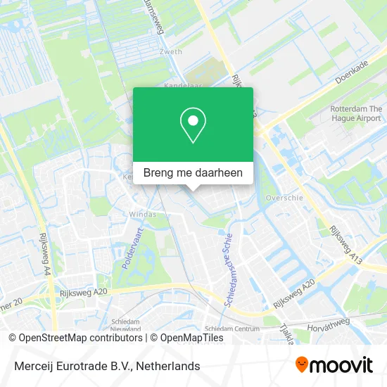 Merceij Eurotrade B.V. kaart