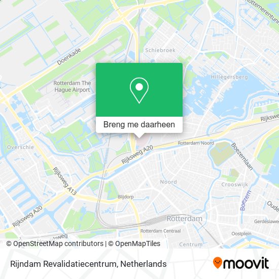 Rijndam Revalidatiecentrum kaart