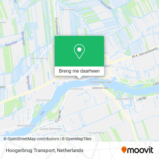 Hoogerbrug Transport kaart