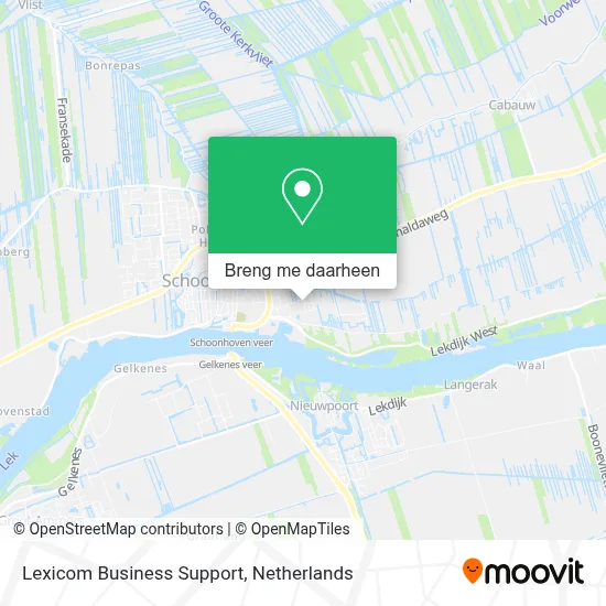 Lexicom Business Support kaart
