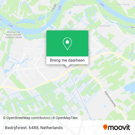 Bedrijfsrest. 6488 kaart