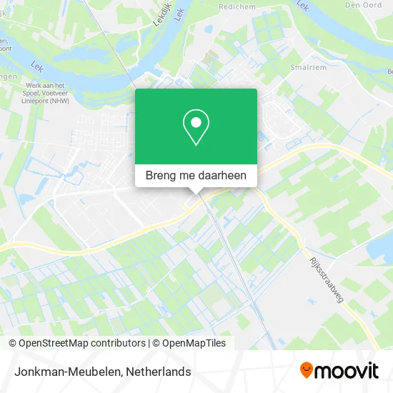 Jonkman-Meubelen kaart