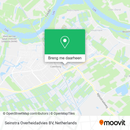 Seinstra Overheidadvies BV kaart
