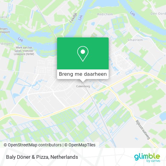 Baly Döner & Pizza kaart