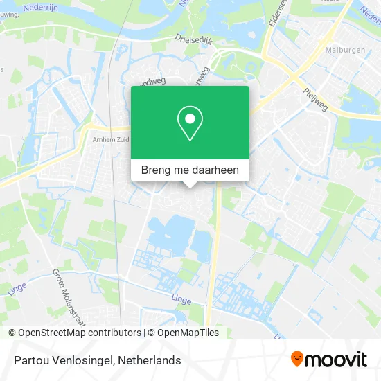 Partou Venlosingel kaart