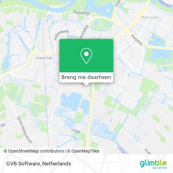 GVB Software kaart