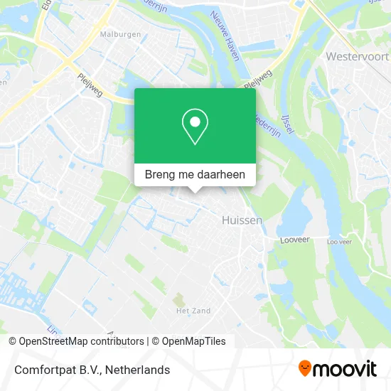 Comfortpat B.V. kaart