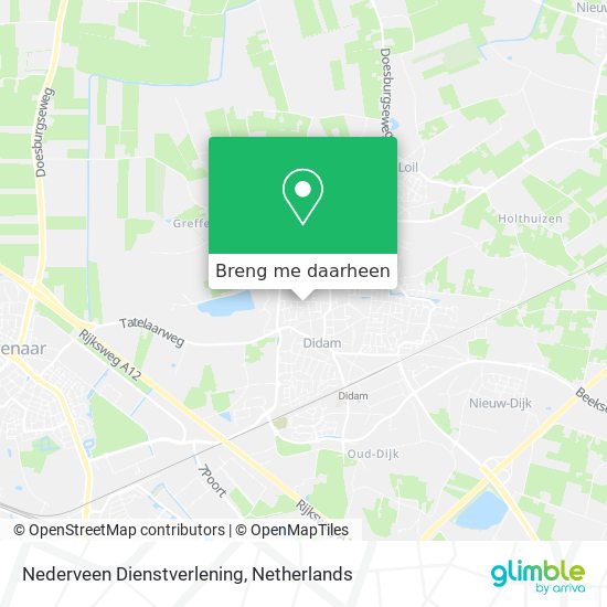 Nederveen Dienstverlening kaart