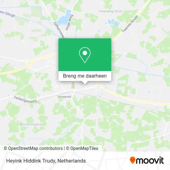 Heyink Hiddink Trudy kaart