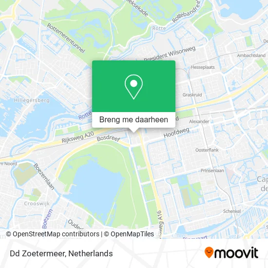 Dd Zoetermeer kaart