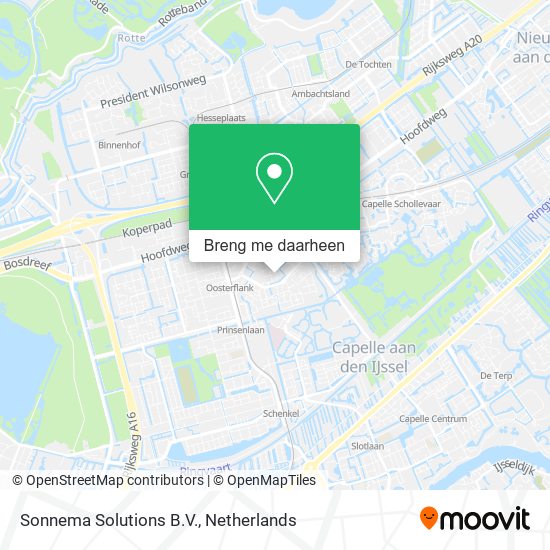 Sonnema Solutions B.V. kaart