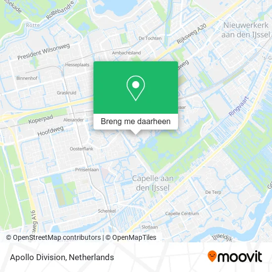 Apollo Division kaart