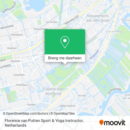Florence van Putten Sport & Yoga Instructor kaart