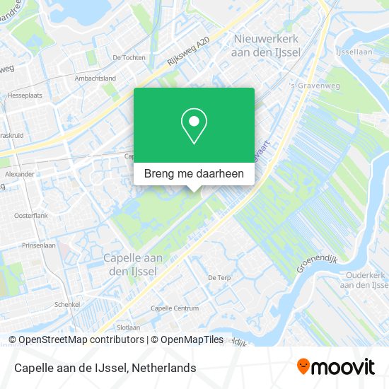 Capelle aan de IJssel kaart