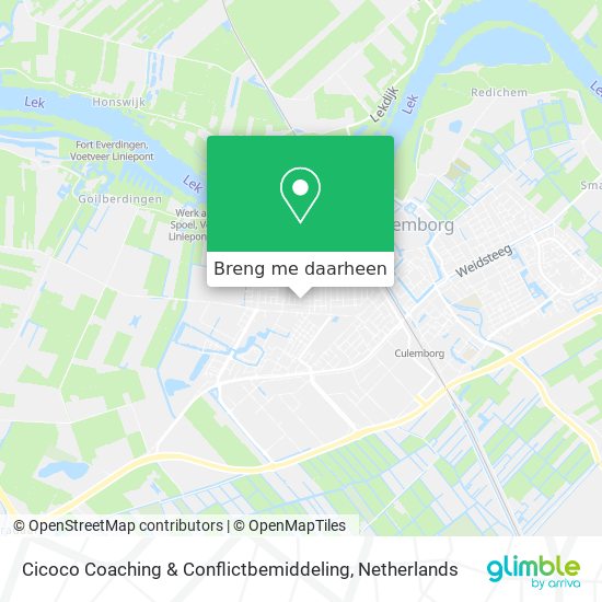 Cicoco Coaching & Conflictbemiddeling kaart