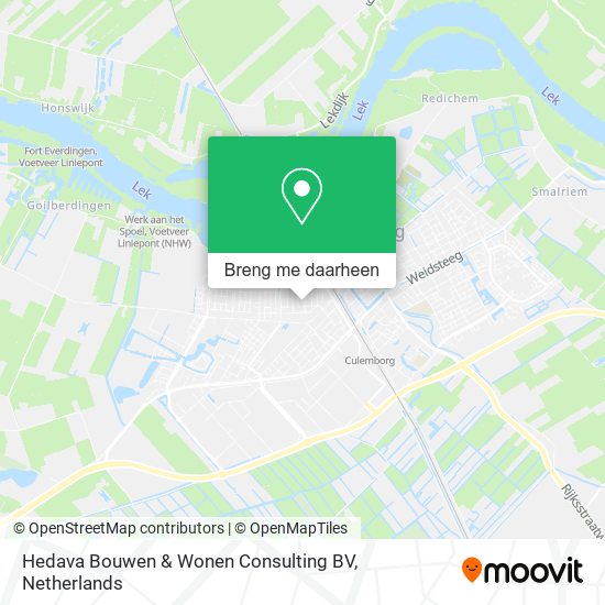 Hedava Bouwen & Wonen Consulting BV kaart
