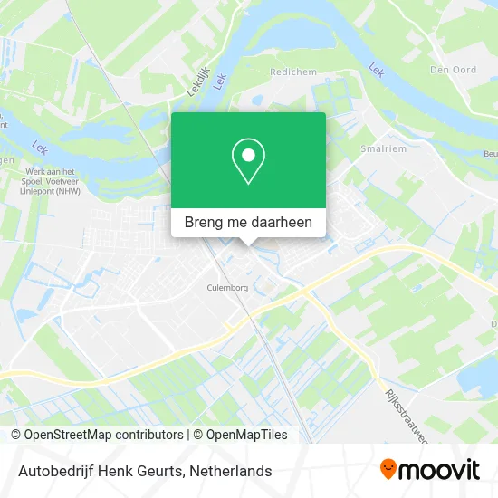 Autobedrijf Henk Geurts kaart