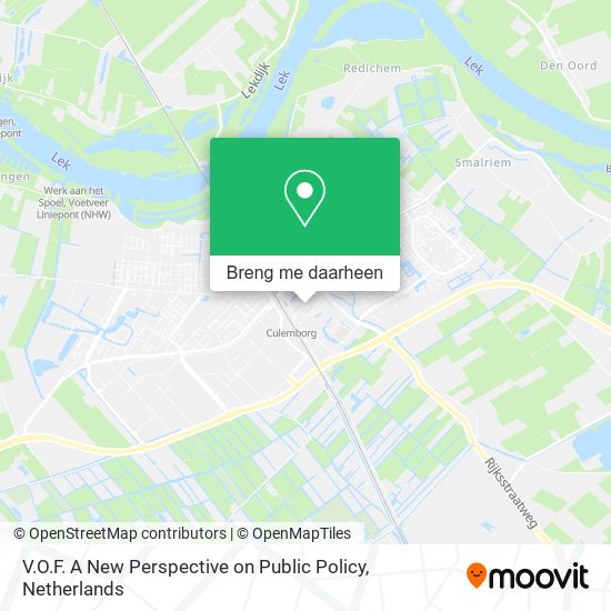 V.O.F. A New Perspective on Public Policy kaart