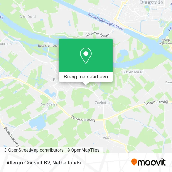 Allergo-Consult BV kaart