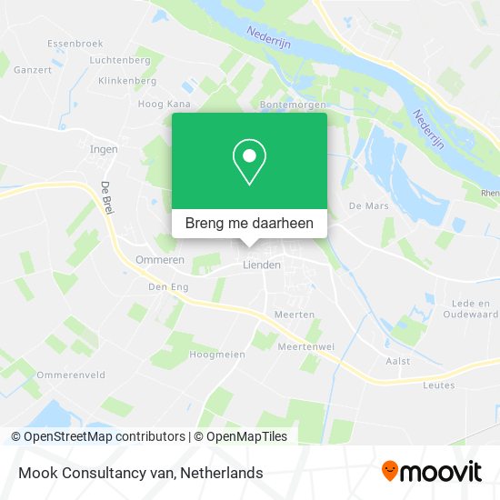 Mook Consultancy van kaart