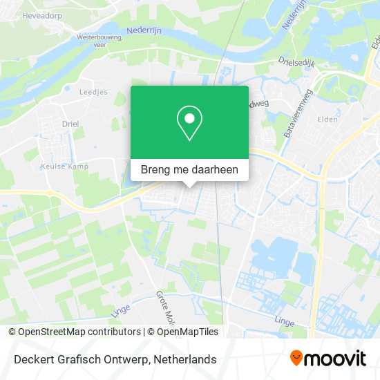 Deckert Grafisch Ontwerp kaart