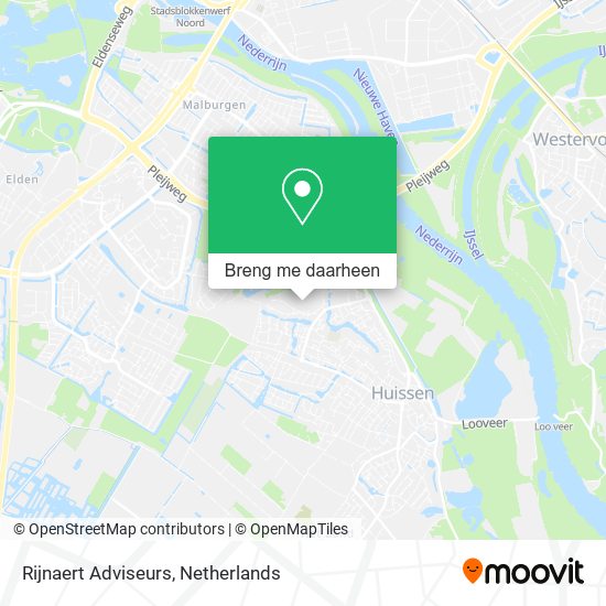 Rijnaert Adviseurs kaart