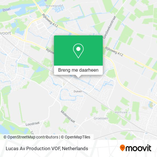 Lucas Av Production VOF kaart