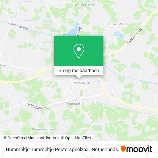 Hummeltje Tummeltje Peuterspeelzaal kaart